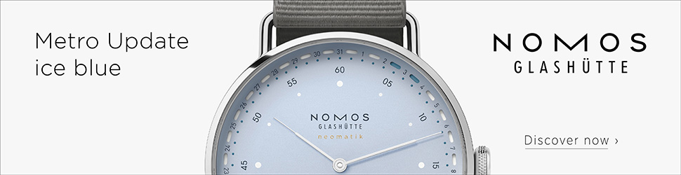NOMOS Metro Ice Blue - Discover More
