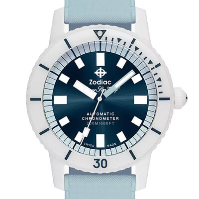 Dive Watch Zodiac Super Sea Wolf Ceramic Compression Diver