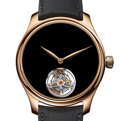 Dress Watch H. Moser & Cie. Endeavour Tourbillon Concept Vantablack