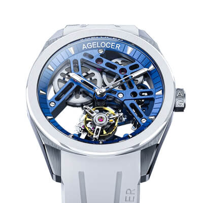 Microbrand Watch Agelocer Super Skeleton Tourbillon Ceramic