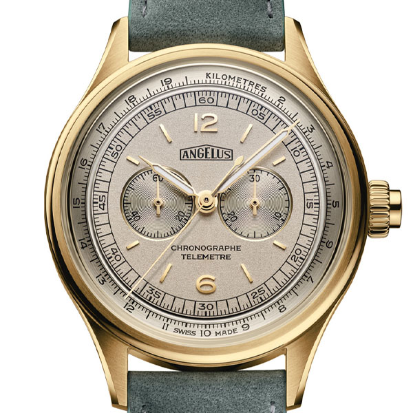 Chronograph Angelus Chronographe Télémètre Yellow Gold