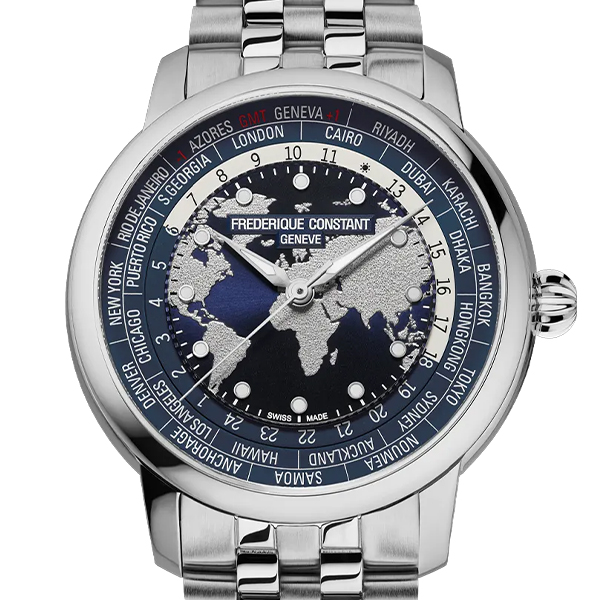 Travel Watch Frederique Constant Worldtimer Manufacture