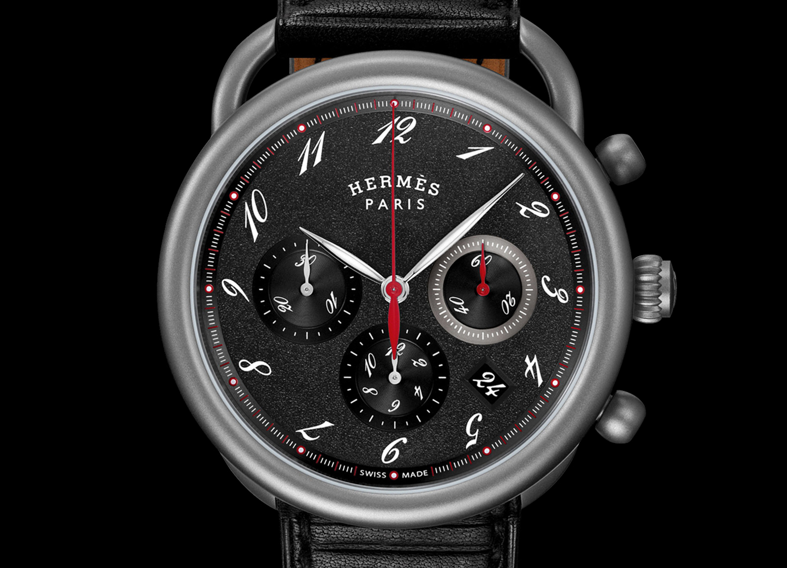 Hermès Arceau Chrono Titane