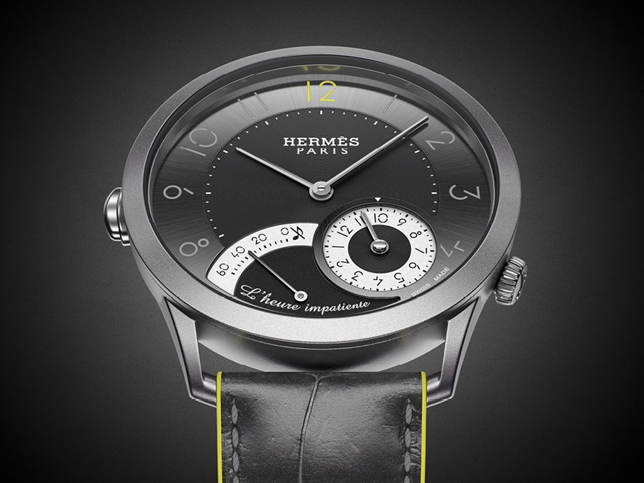 Hermès Slim d'Hermès l'Heure Impatiente