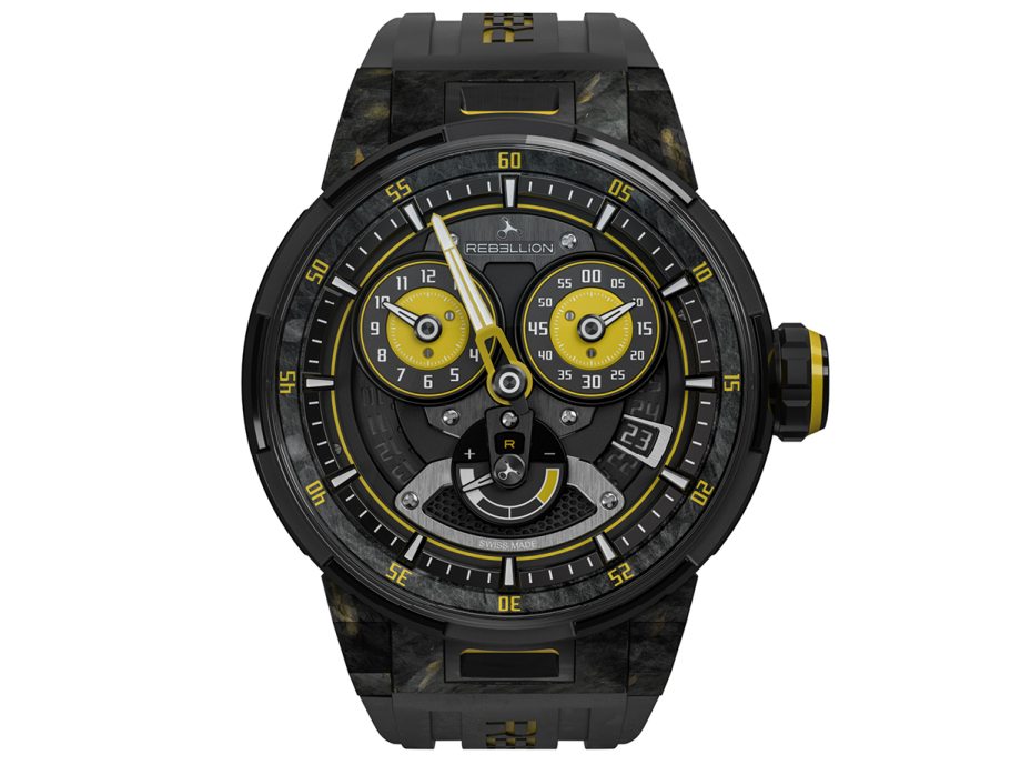 Rebellion Predator 2.0 Regulator Power Reserve Sébastien Buemi Edition for Only Watch