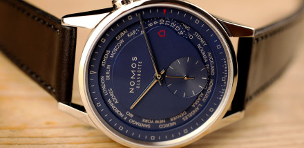 Nomos Glashütte Zürich Weltzeit Nachtblau Hands-On Review