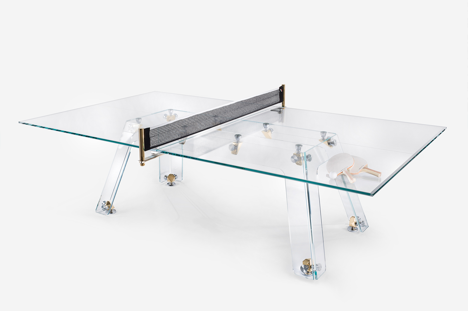 Imatia Lungolinea Ultra-Premium Gold Edition Ping Pong Table