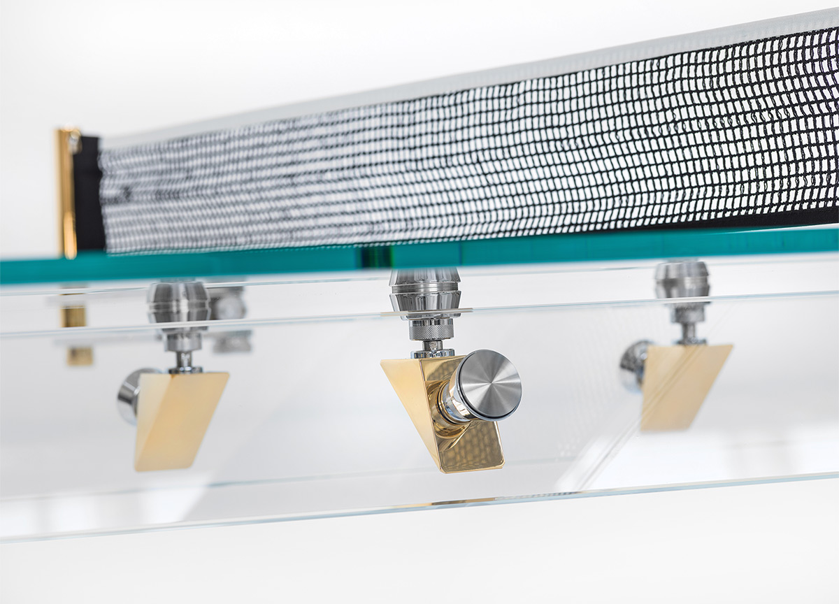 Imatia Lungolinea Ultra-Premium Gold Edition Ping Pong Table