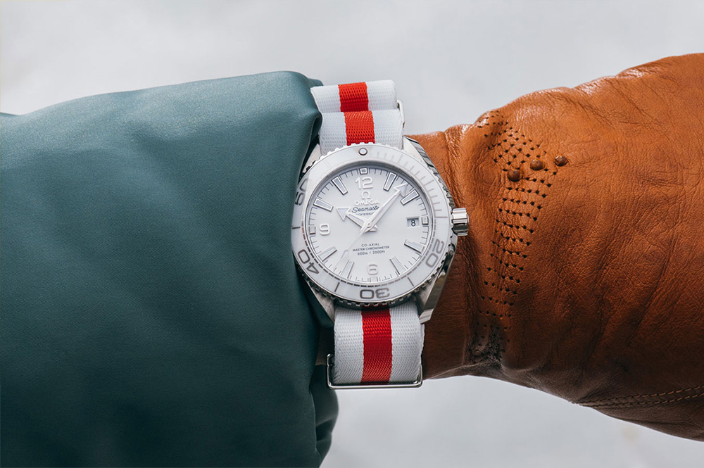 OMEGA Winter Olympics NATO Straps 