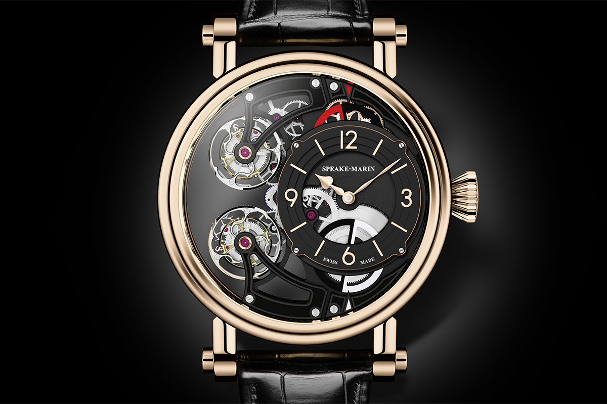 Speake-Marin Vertical Double Tourbillon Openworked