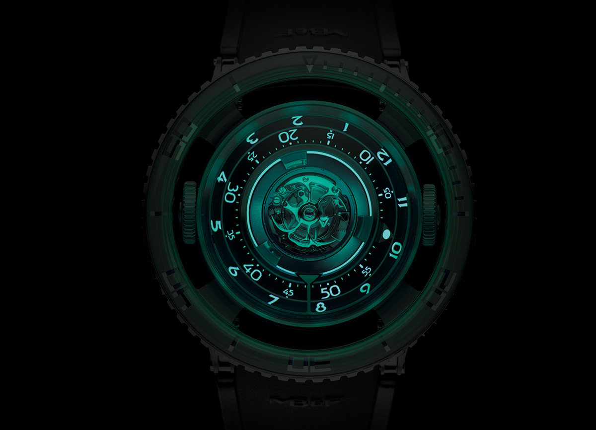 MB&F HM7 Aquapod Green Titanium