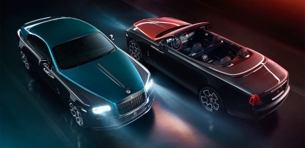 Rolls-Royce’s ‘Adamas’ Collection Reveals New Black Badge Wraith and Dawn Models