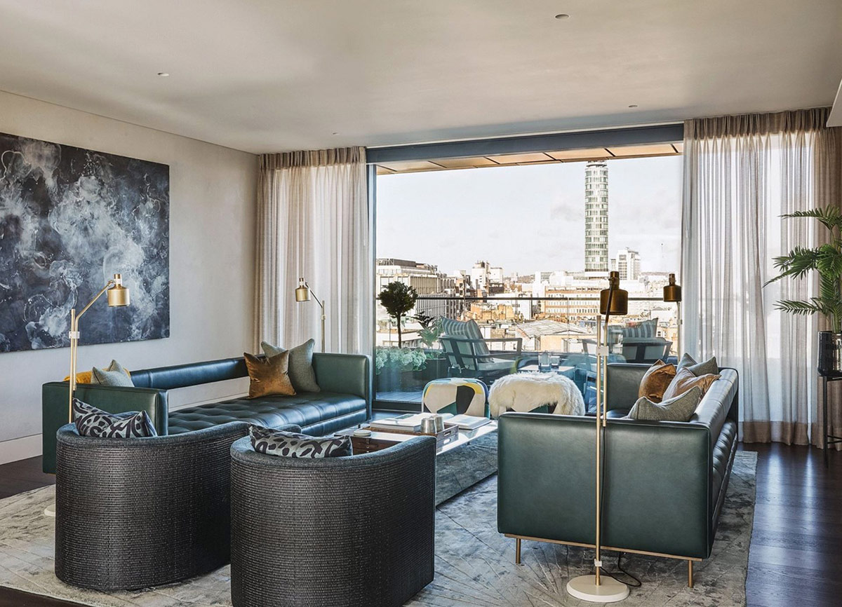 Four-bedroom Apartment Rathbone Square Fitzrovia London