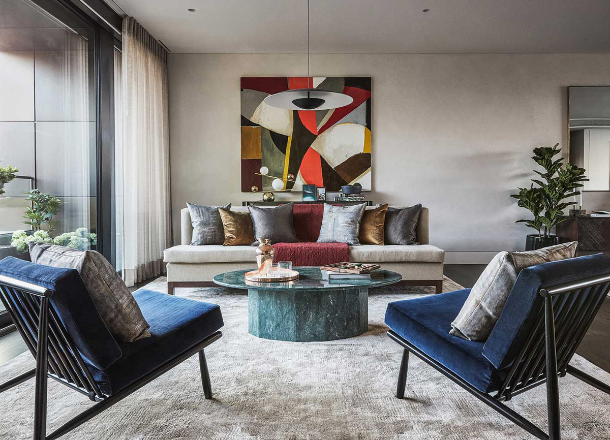Four-bedroom Apartment Rathbone Square Fitzrovia London