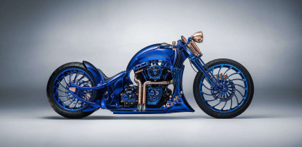 Bucherer’s £1.3 Million Harley-Davidson Blue Edition Bike