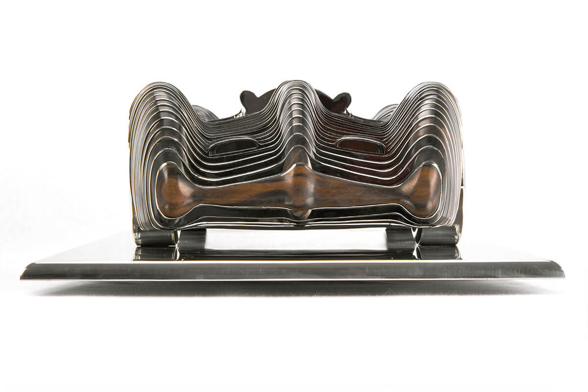 Antoine Dufilho's Dynamic Car Sculptures at the MAD Gallery