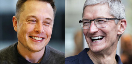 Face-Off: Elon Musk Vs Tim Cook