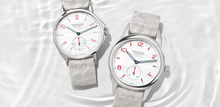 England Colours, German Watch: Nomos Glahutte in White and Red