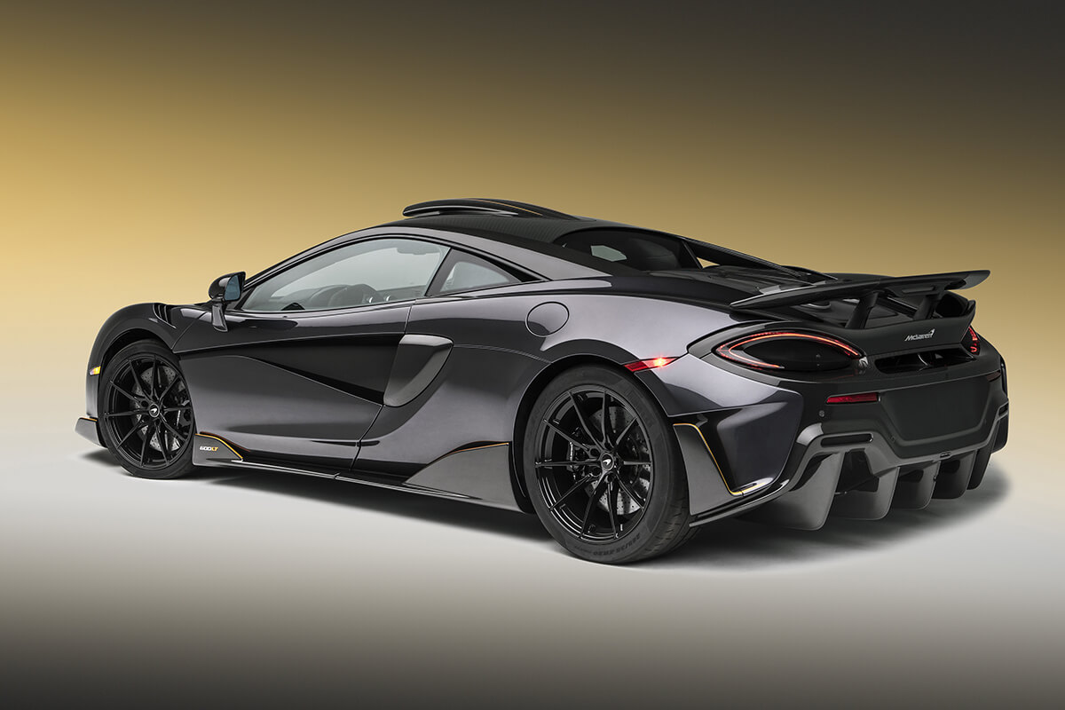 McLaren 600LT in stealth grey by MSO 