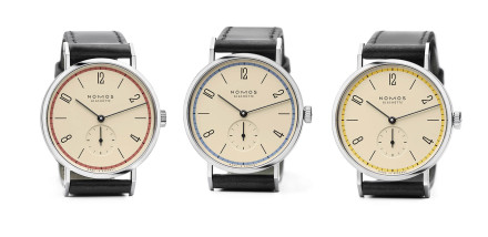 Nomos Celebrates ‘A Century Of Bauhaus’ with Three Tangente Limited Editions