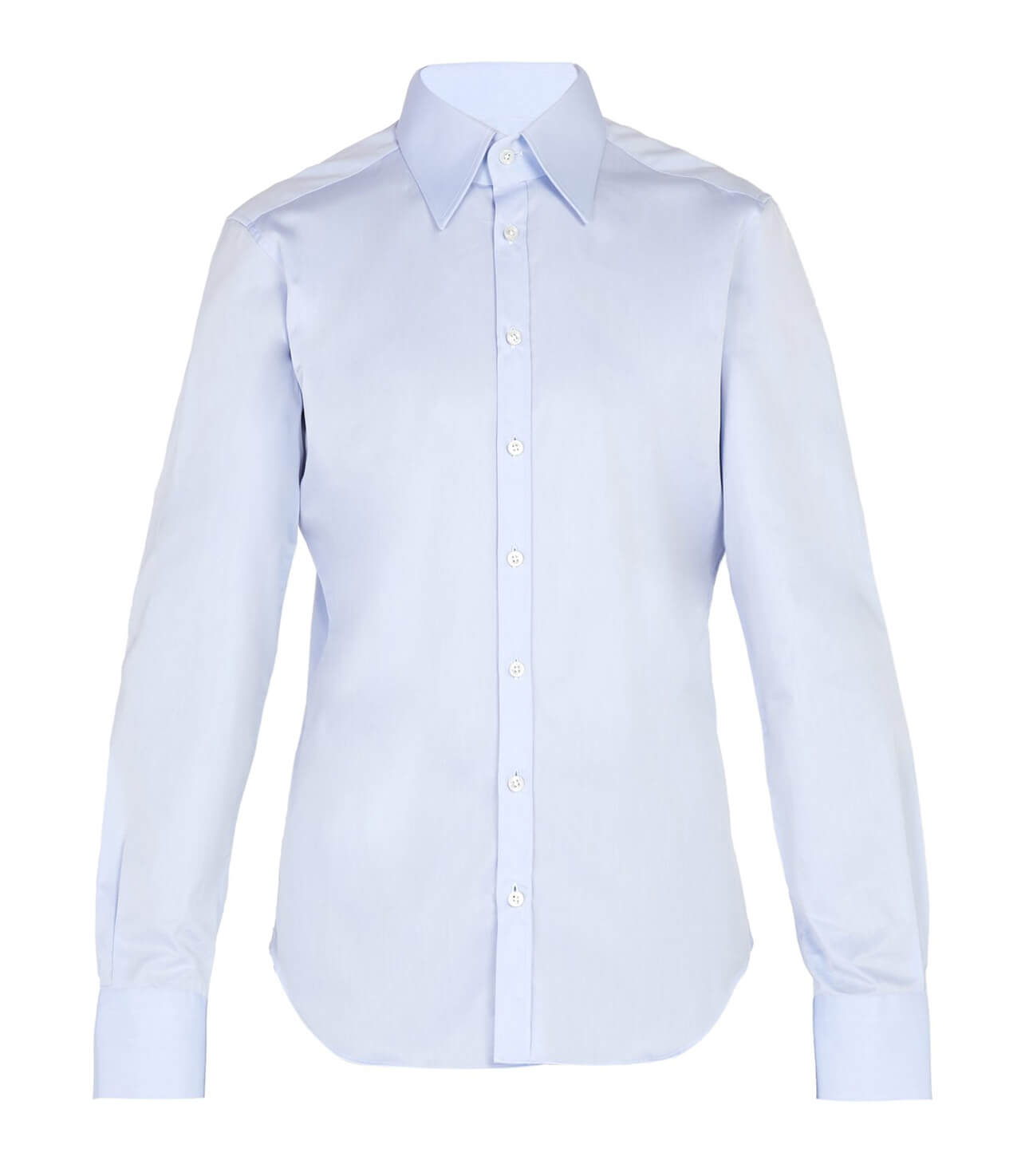 Thom Sweeney Long-point Collar Shirt