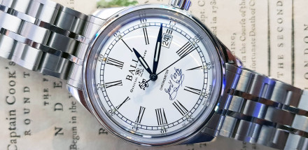 Introducing the Ball Trainmaster Endeavour Chronometer Captain Cook Watch