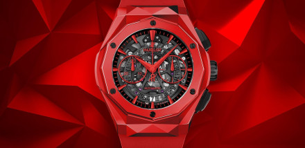 Hublot x Richard Orlinkski Classic Fusion Chronograph Orlinski Red Ceramic Watch