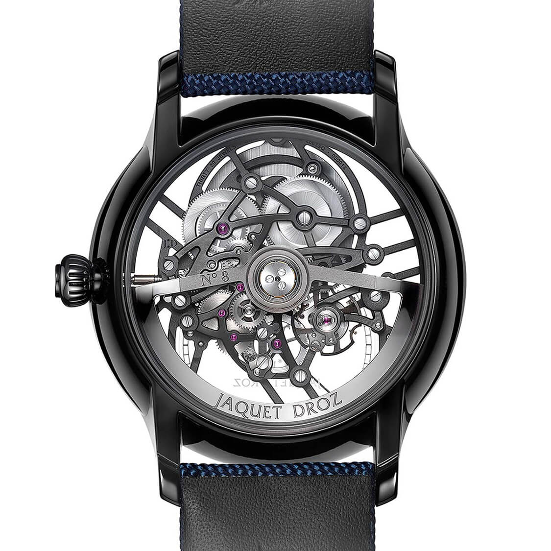 Jaquet Droz Grande Seconde Skelet-One Ceramic Watch