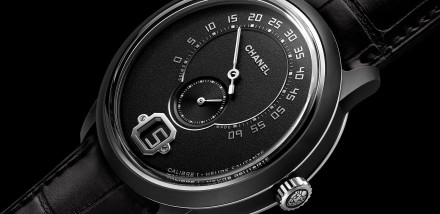Chanel Monsieur Édition Noire Black Ceramic Watch