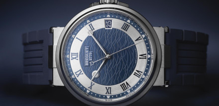 Bucherer Blue Breguet Marine Automatic Watch