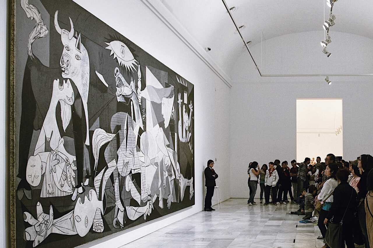 Guernica, Picasso, Museo Nacional Centro de Arte Reina Sofía, Madrid