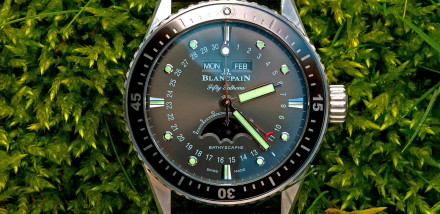Blancpain Fifty Fathoms Bathyscaphe Complete Calendar Watch Review