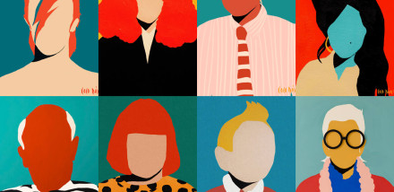 Coco Dávez’s ‘Faceless’ Portraits Pay Tribute to Pop Icons at Maddox Gallery
