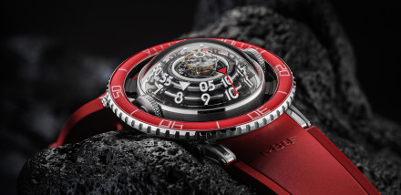 Introducing: MB&F HM7 Aquapod Platinum Red Watch