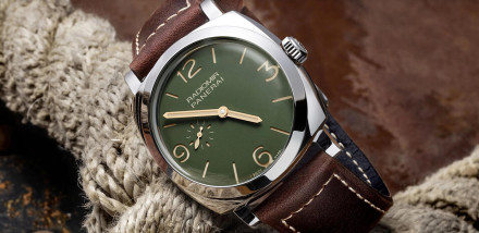 Introducing: Panerai Radiomir 1940 Military Green Collection