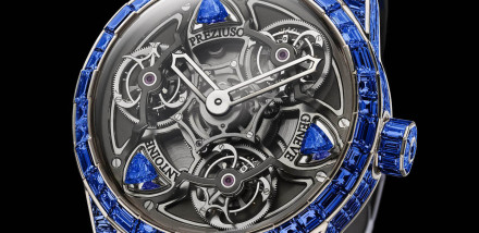 Introducing: Antoine Preziuso TTR3 Blue Equalizer Frequencies Watch