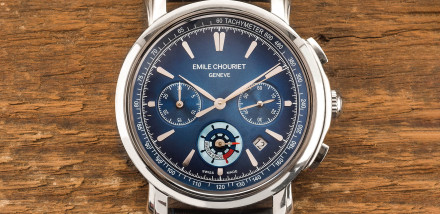 Emile Chouriet Lac Léman Chronograph Blue Watch Review