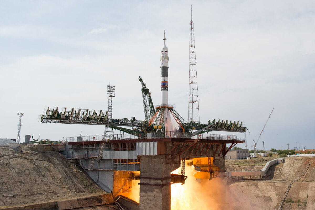 Soyuz MS 09 Rocket