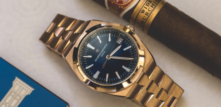 Introducing: Vacheron Constantin Overseas Self-Winding Gold & Blue