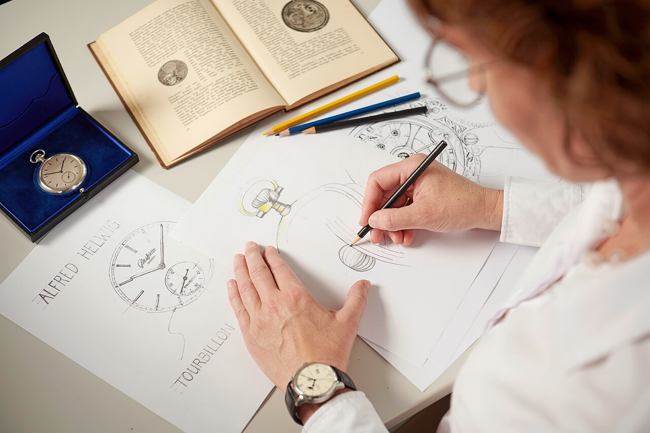 Glashutte Alfred Helwig Tourbillon 1920