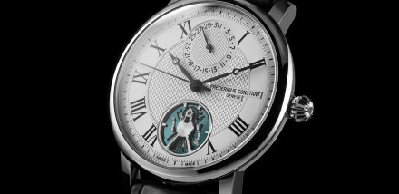 Introducing: Frederique Constant Slimline Monolithic Manufacture with Ultra-Fast Silicon Oscillator