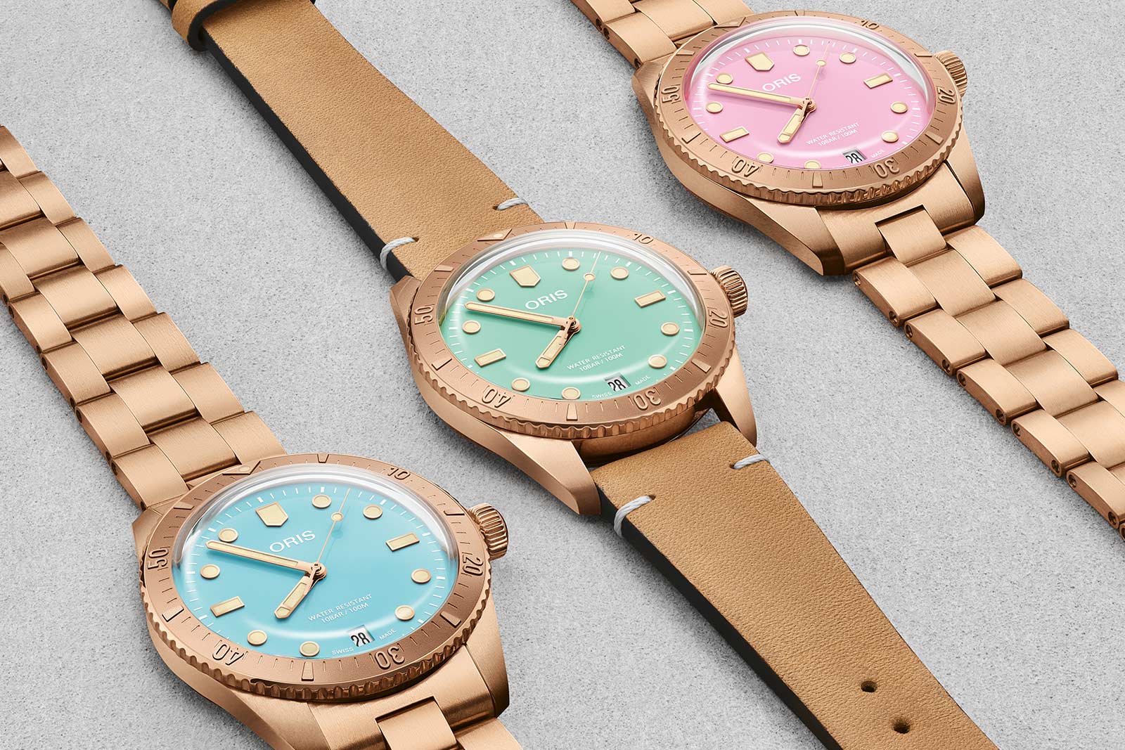 Oris Divers Sixty-Five ‘Cotton Candy’ collection
