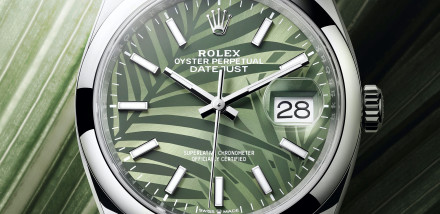 Introducing: Rolex Datejust 36 ‘Palm’ and ‘Fluted’ Motifs
