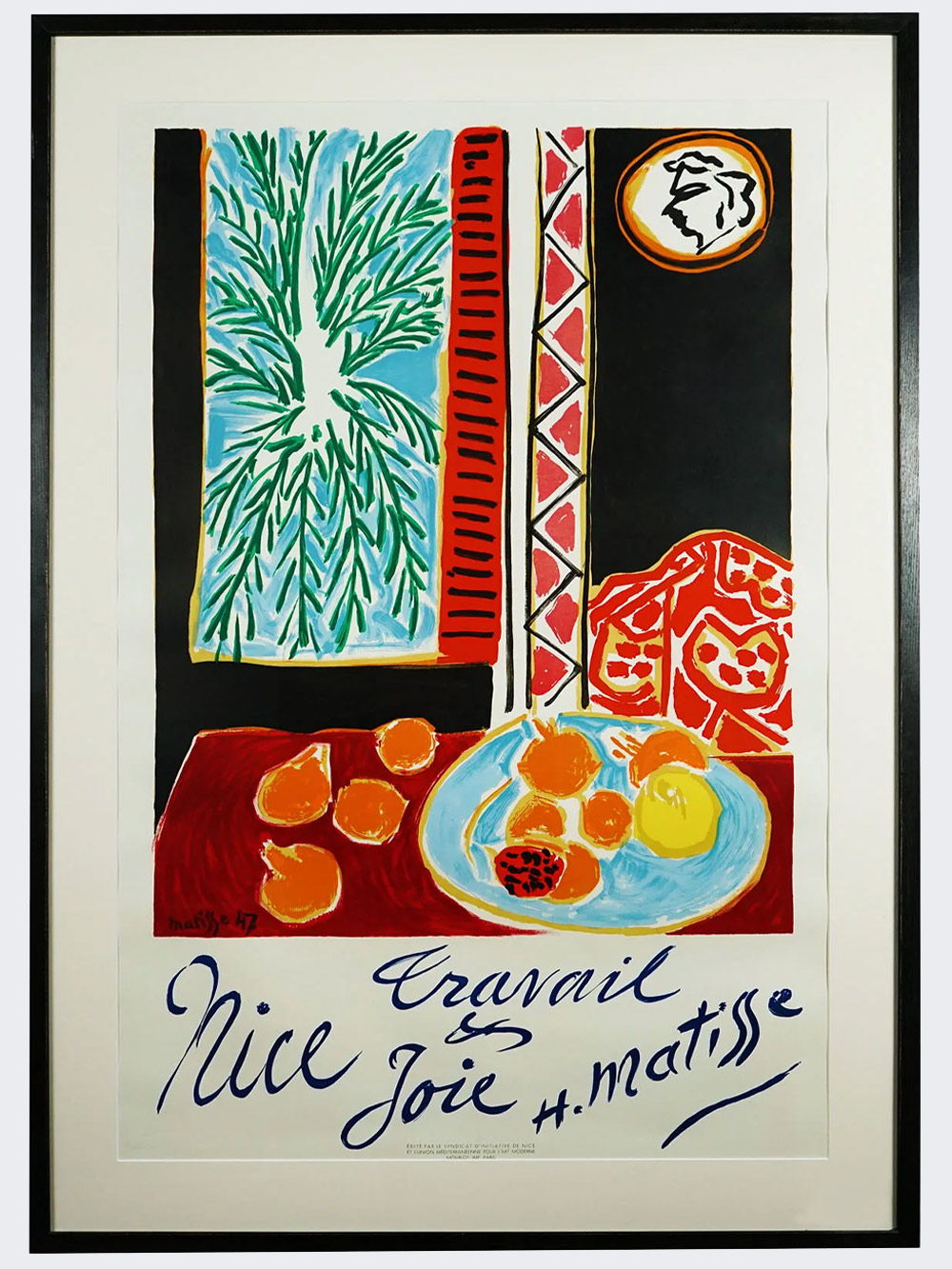 Henri Matisse Nice Travail Et Joie, 1947