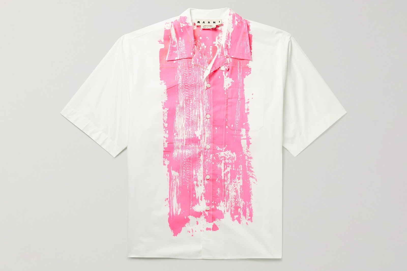 MARNI Printed Cotton-Poplin Shirt