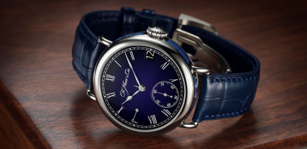 H. Moser & Cie.’s New Heritage Perpetual Calendar Is a Beauty in Midnight Blue