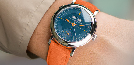 Laurent Ferrier’s Online-Only Ecole Annual Calendar Navy Limited Edition