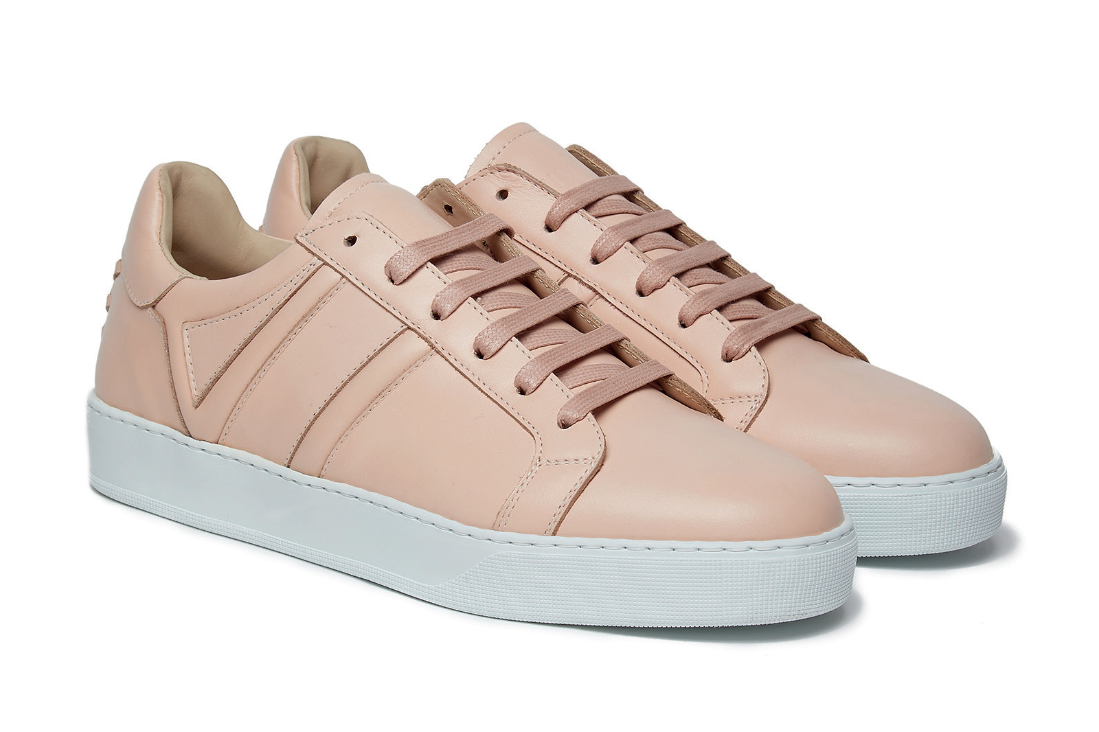Vivvant Urban Peach Leather Sneakers