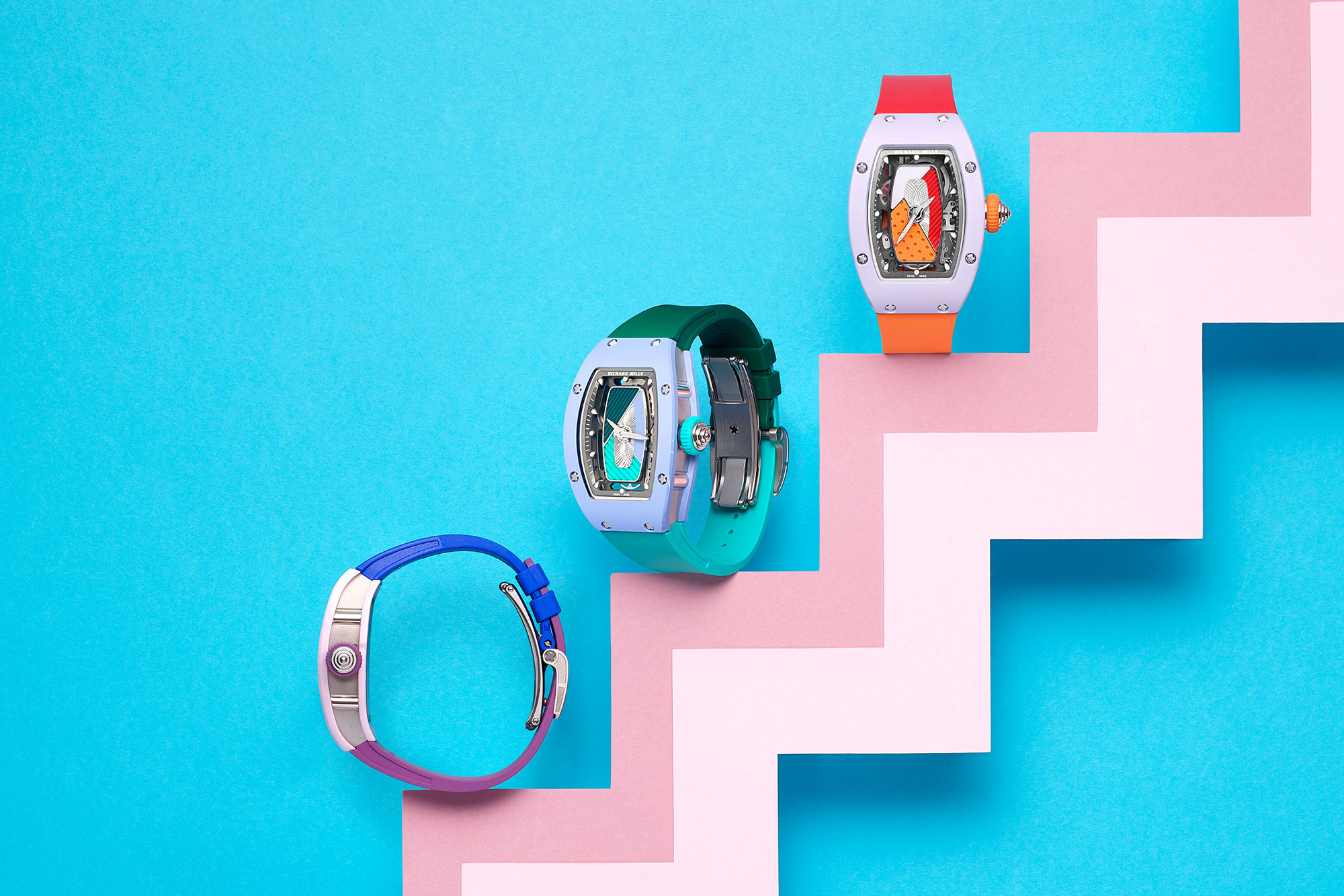 Richard Mille Add Summer Coloured Ceramics to RM 07-01 Collection