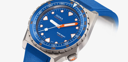 Doxa’s New Pacific Blue 600T Is the First With a Titanium Case